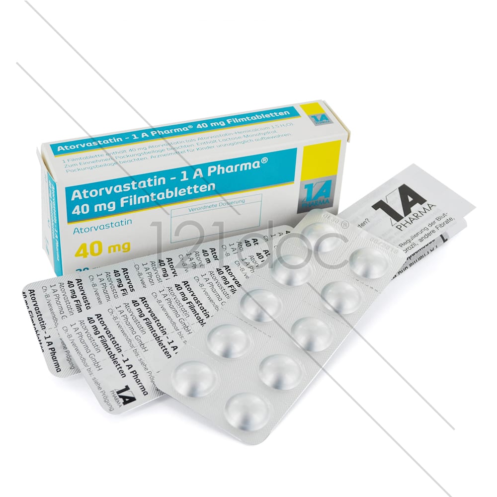 Atorvastatin kaufen | 10mg, 20mg, 40mg Tabletten | inkl. Rezept