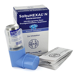 Salbutamol dva dosage