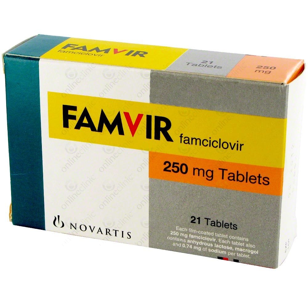 famvir for cold sores dosage