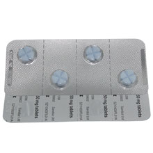 Sandoz sildenafil 50 mg 2 blister 4 tabletter forside bakside