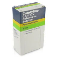 Condyline 0.5% 3.5ml forpakning forside
