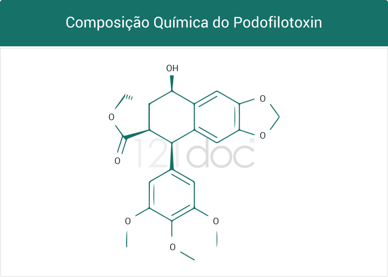 comoposicao quimica da podofilotoxina