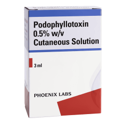 Podophyllotoxin-Lösung