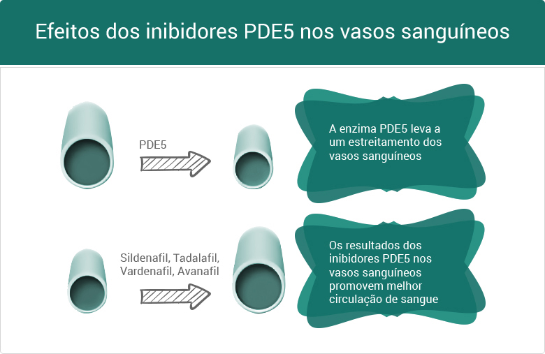 como funcionam os inibidores da PDE5