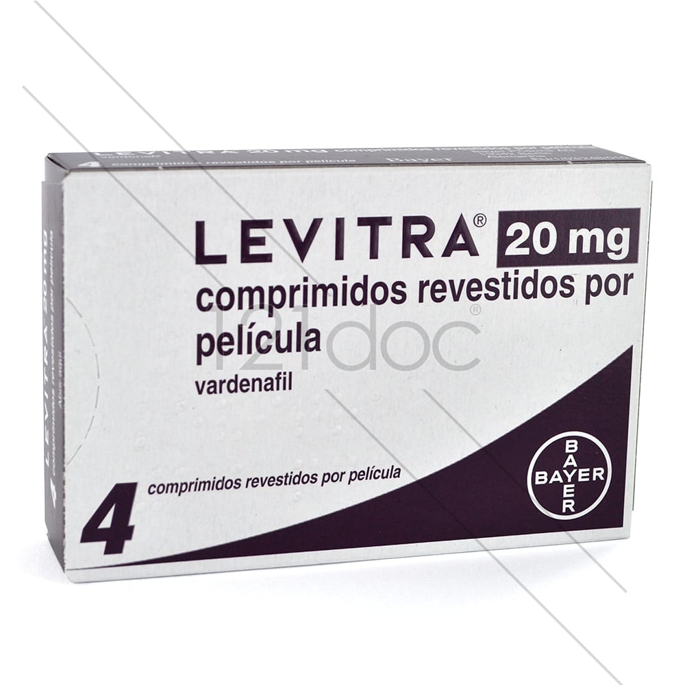 Levitra Packung und Tabletten