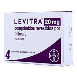 Caixa de Levitra 20mg
